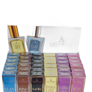 LIS PARIS KIT DISPLAY EAU DE PARFUM 30  UNIDADES + 6 TESTERS